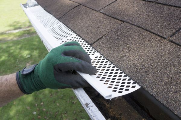 Gutter Filter Installation in Hudson